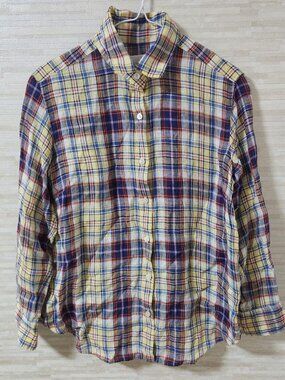 AvailDenifit Check Linen Shirt